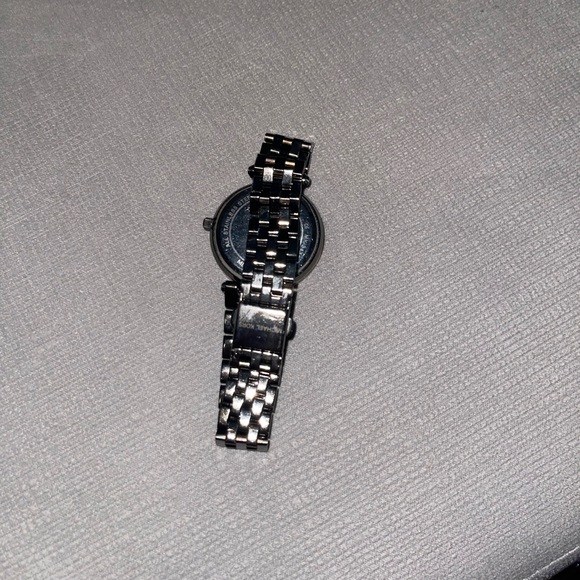 Michael Kors Black and Gold Women's Watch - Picture 5 of 5